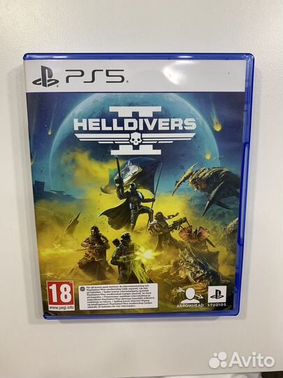 Helldivers 2 ps5 диск