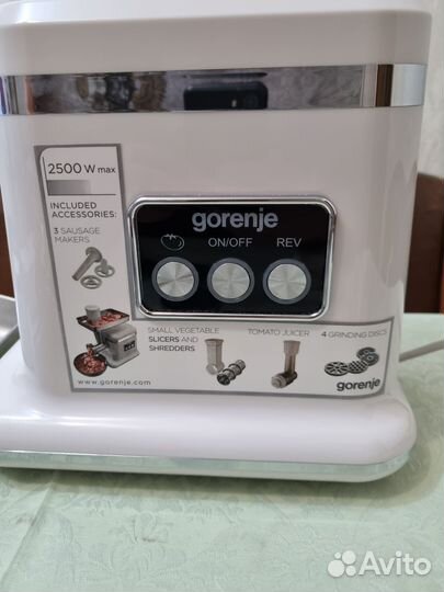 Продам новую мясорубку Gorenje MG 2500 TJW