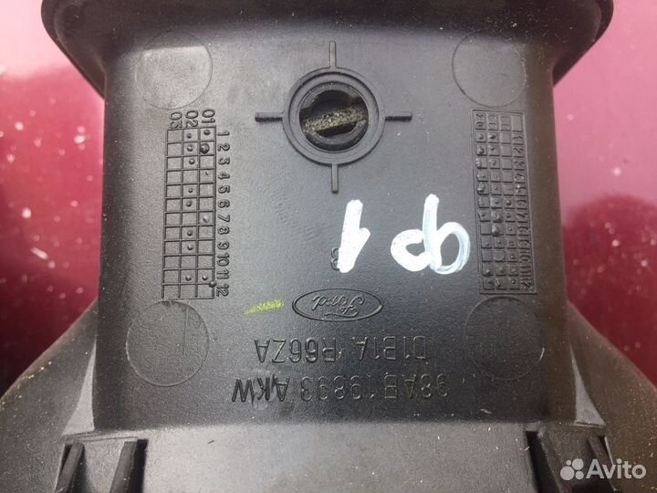 Форд Фокус 1 дефлекторы печки