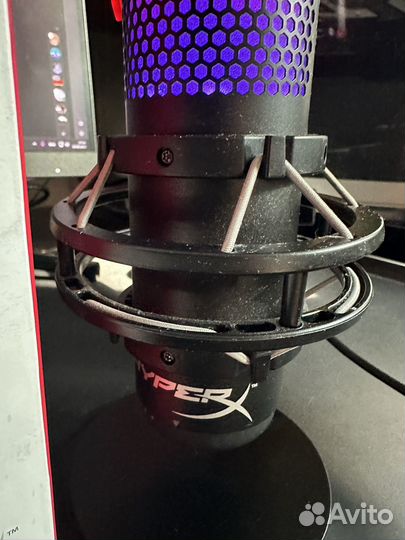 Микрофон студийный hyperx quadcast s