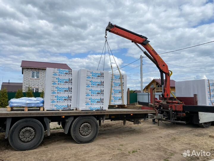 Газоблоки с завода Бонолит