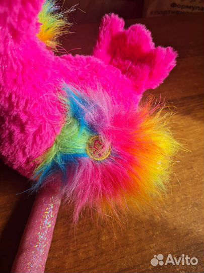 Фламинго игрушка танцующая