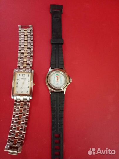 Часы ручные мужские бу