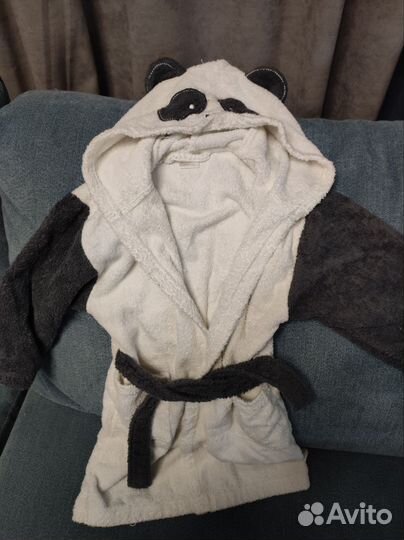 Халат махровый детский, р 98-104