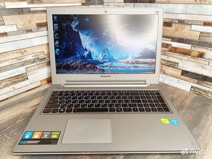 Игровой ноутбук Lenovo Z510 на i3-4000m/ GT 740m