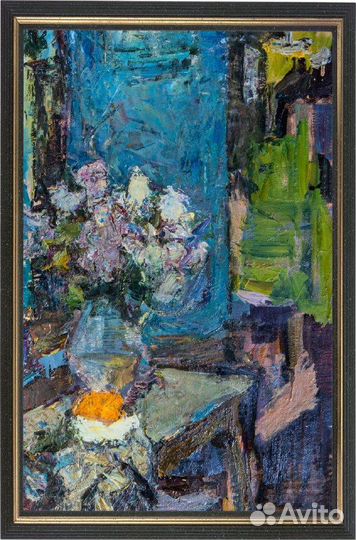 Натюрморт с цветами Шепелев В.В. 1967