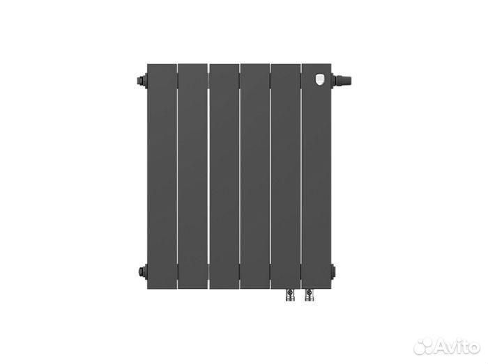 Радиатор Royal Thermo PianoForte 500/6 черный VDR