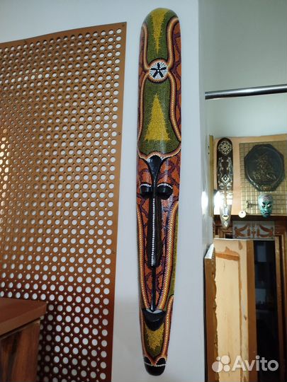 Маска деревянная