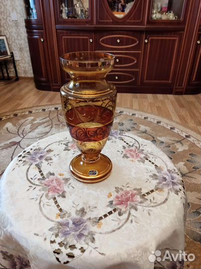 Ваза для цветов богемия