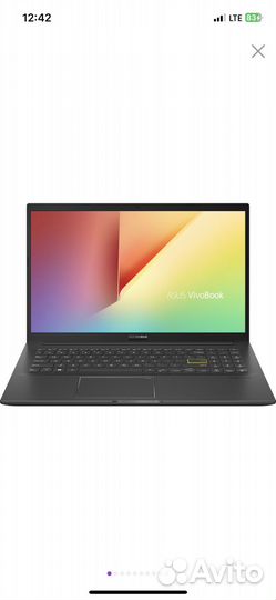 Ноутбук asus K513EA Black oled