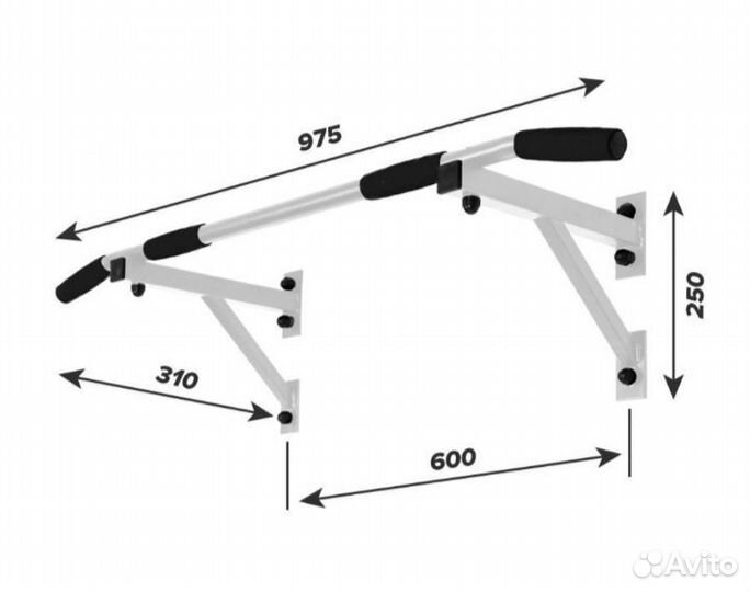 Гантели разборные + гриф 19 кг новые