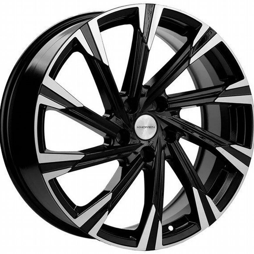 Диски Khomen KHW1901 7.5x19 5x114.3 ET45 D67.1 Black-FP