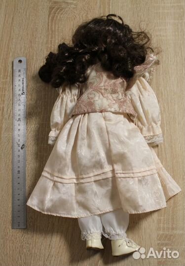 Кукла Девочка Фарфор Германия 40 см Коллекционная