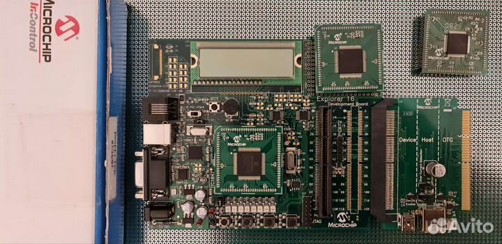 Explorer 16 development board microchip