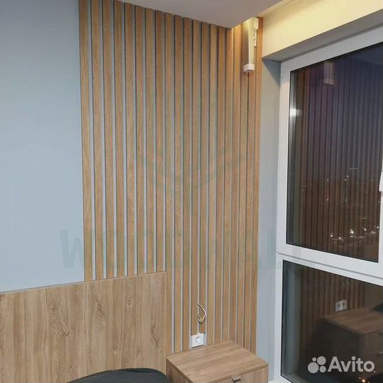 Интеръерные рейки баффели для стен