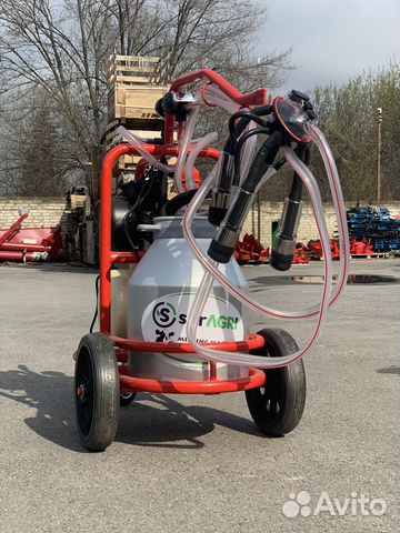 Доильный аппарат доилка для коров коз овец Турция