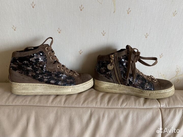 Итальянские кеды для девочки 34 р