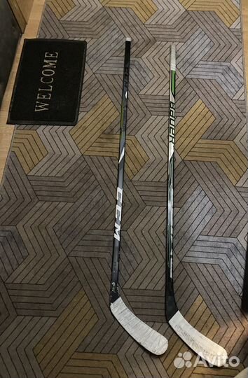 Клюшки хоккейные ссм и бауер