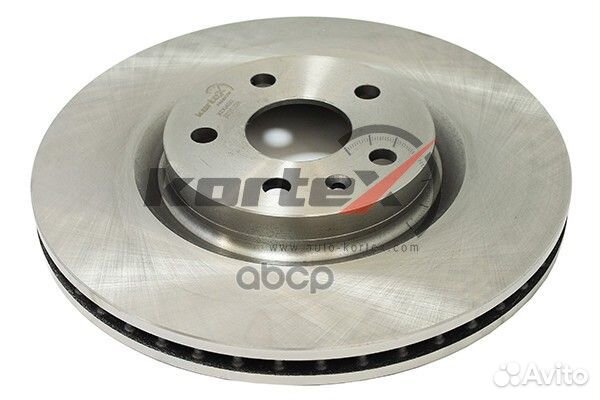 Диск торм. перед.вент. (d345mm) KD0490 kortex
