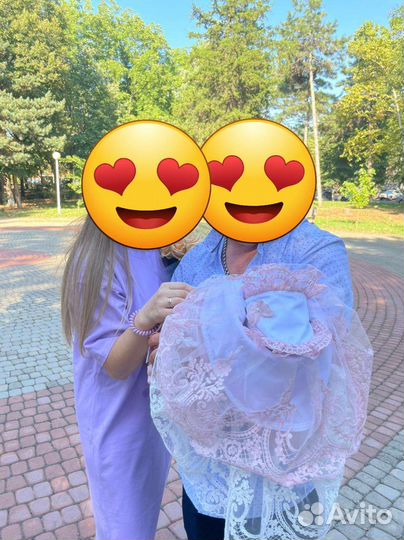 Конверт на выписку для девочки лето