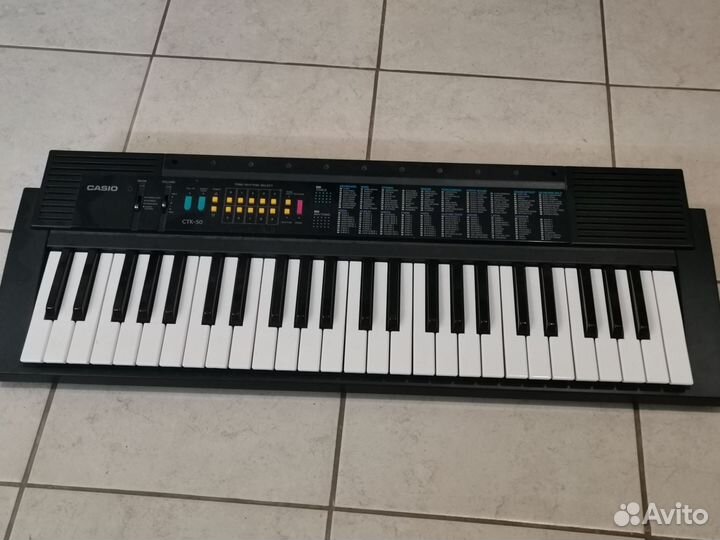 Синтезатор casio ctk 50