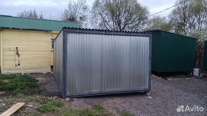 Гараж оцинкованный