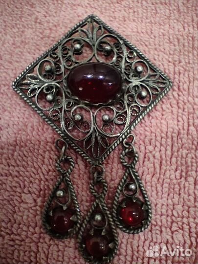 Брошь винтажная СССР