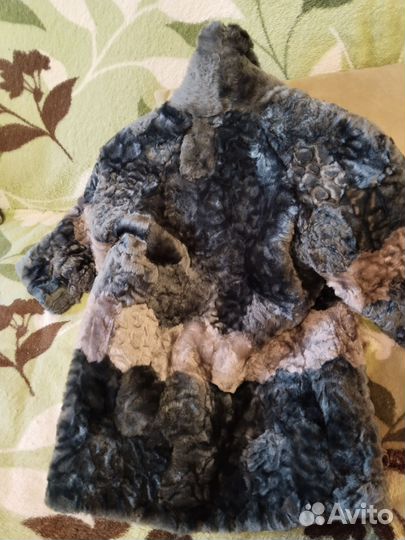 Шуба мутоновая детская