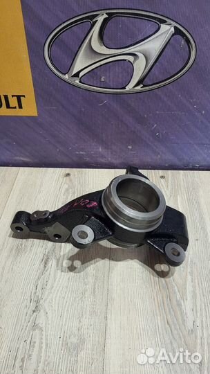 Кулак поворотный Цапфа Ступица в сборе Hyundai sol