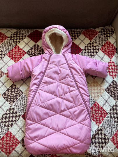 Конверт кокон на выписку