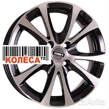 Tech Line 509 6x15 4x100 ET49 Dia60.1 BD