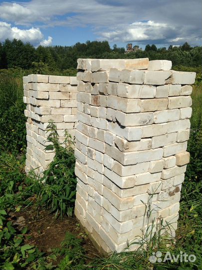 Кирпич б/у силикатный