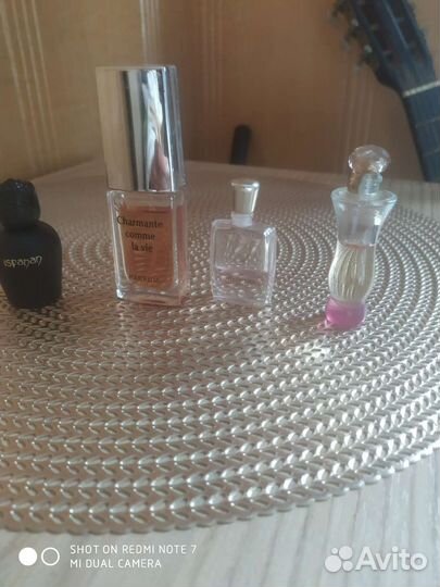 Винтажные миниатюры духи