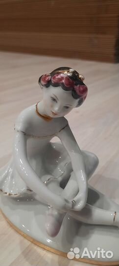Фигурка лфз маленькая балерина СССР