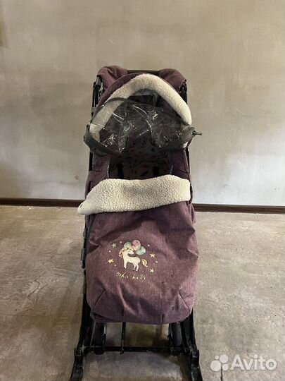 Санки коляска ника 7-8