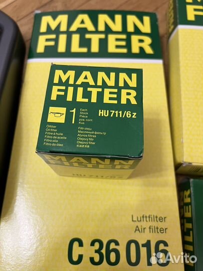 Фильтры то Mercedes GL 166