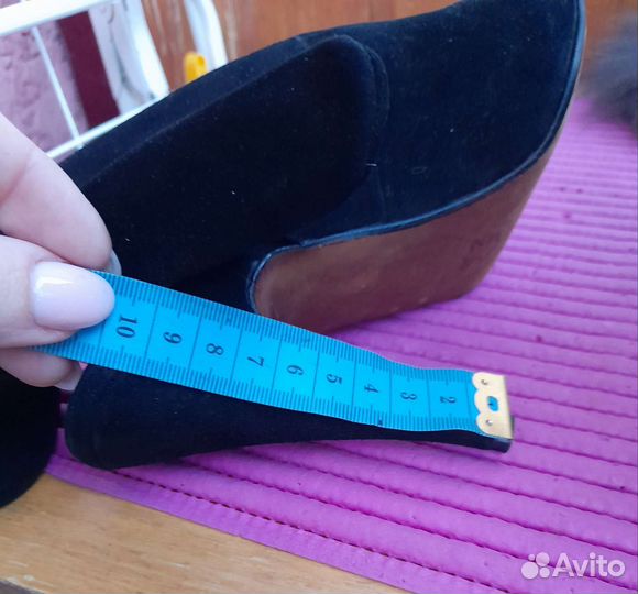 Туфли женские 37 размер натуральная кожа Италия
