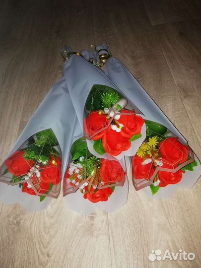 Букеты роз ароматные, пенные