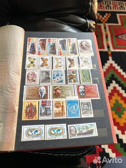 Полный годовой набор марок СССР 1986 год