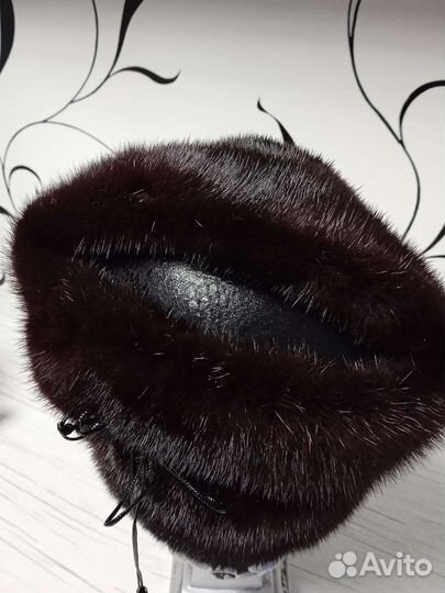 Шапка норка, канадка, нов