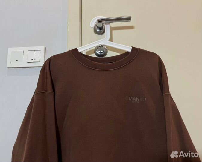 Свитшот Omanko коричневый
