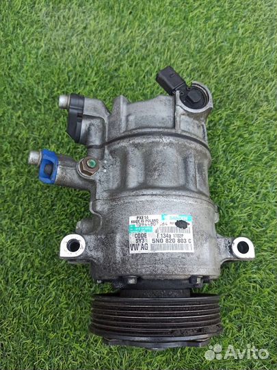 Компрессор кондиционера Skoda Yeti