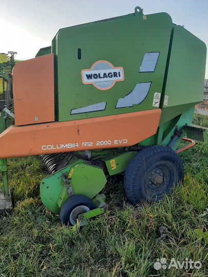 Пресс-подборщик Wolagri Columbia R12, 2013