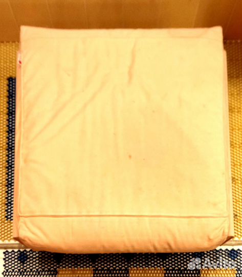 Большой пуфик персиковый Miritalia Италия