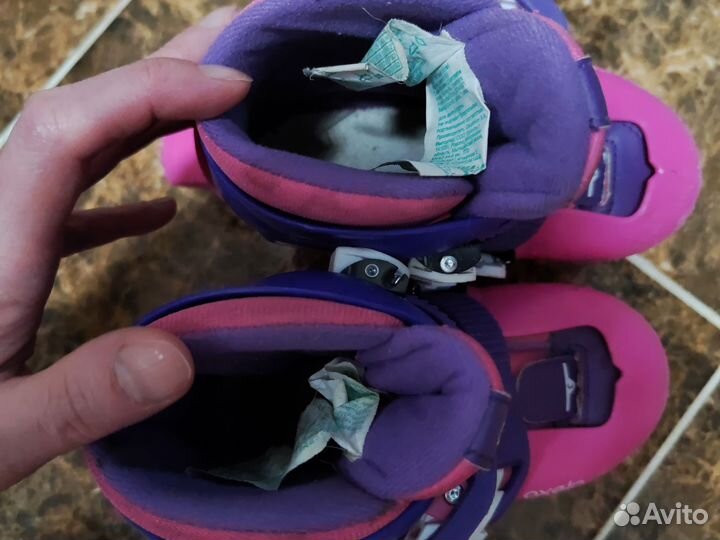 Роликовые коньки детские раздвижные 26-28