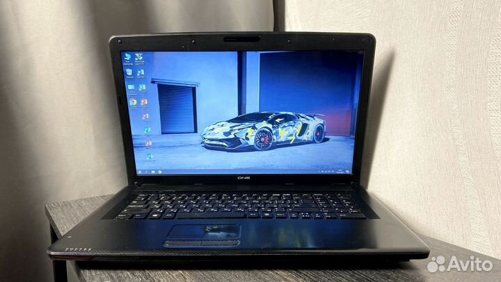 Игровой ноутбук 17.3/i3/ram 6gb/SSD+HDD/Nvidia 4gb