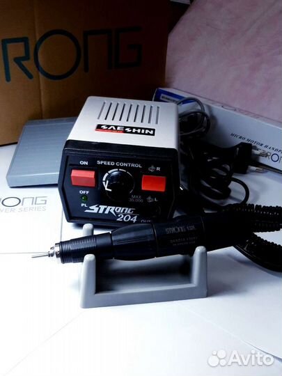 Машинка Стронг 204 для маникюра и педикюра