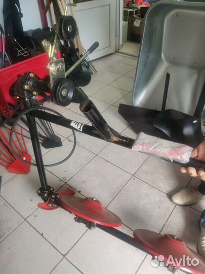 Роторная косилка на мотоблок