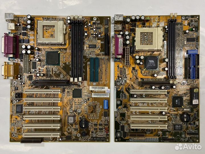 Старые материнские платы, retro