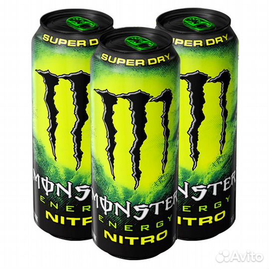 Энергетик Monster напиток монстер energy nitro